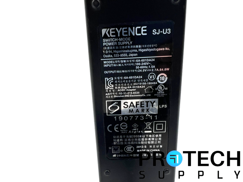 Load image into Gallery viewer, Keyence SJ-U3 Power Supply Adapter for SJ-F Series with WARRANTY
