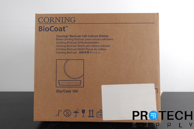 (Qty. 100) Corning BioCat 356401 Cell Culture Dishes NEW with WARRANTY