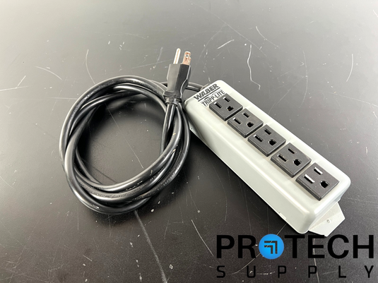 Tripp Lite5 Outlet Waber Switchless Industrial Power Strip 6ft with WARRANTY