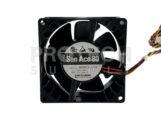 Sanyo Denki 9G0812P1G15 Cooling Fan 80 x 80mm NEW GUARANTEED