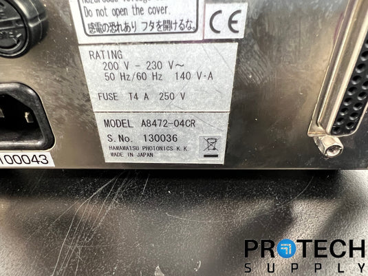 Hamamatsu C8214 Filter Exchanger with Encoder ERROR