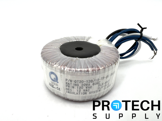 Q-Tran QT20-120/12-TP-RC Low-Voltage Magnetic Transformer with WARRANTY