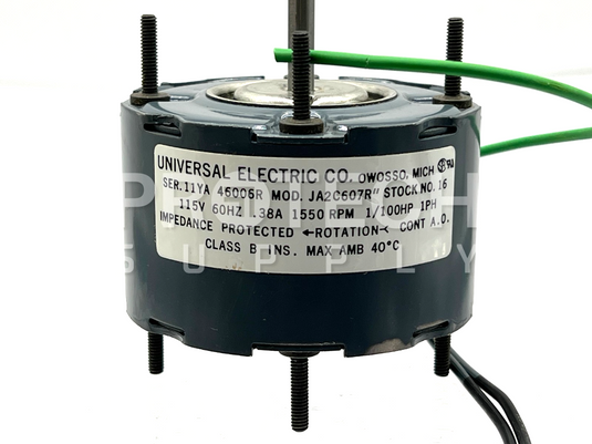 Magnetek Universal Electric JA2C607R Shaded Pole Fan Motor with WARRANTY