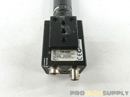 Pulnix TM-200 CCD Camera Kit with Navitar 1-61448 1.33X Lens with WARRANTY