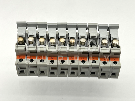 (Lot of 10) ETI VLC 10 Fuse Holders 32A 690V 1-Pole with WARRANTY