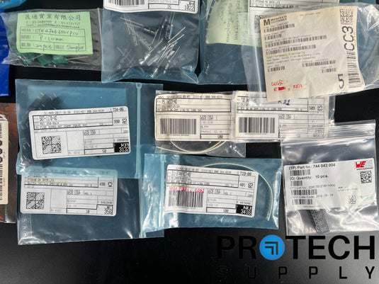 (Lot of Misc) Capacitors / Resistors / Fuse / Crystal