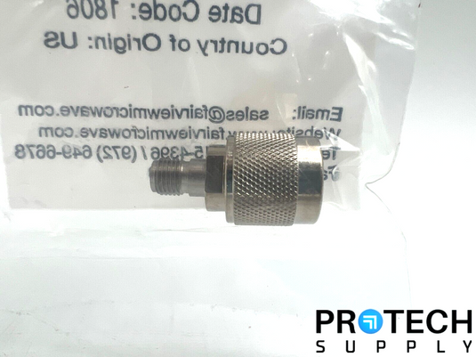 2/Pk Fairview Microwave SMA Female to NC Male Adapter SM4766 NEW w/ WARRANTY
