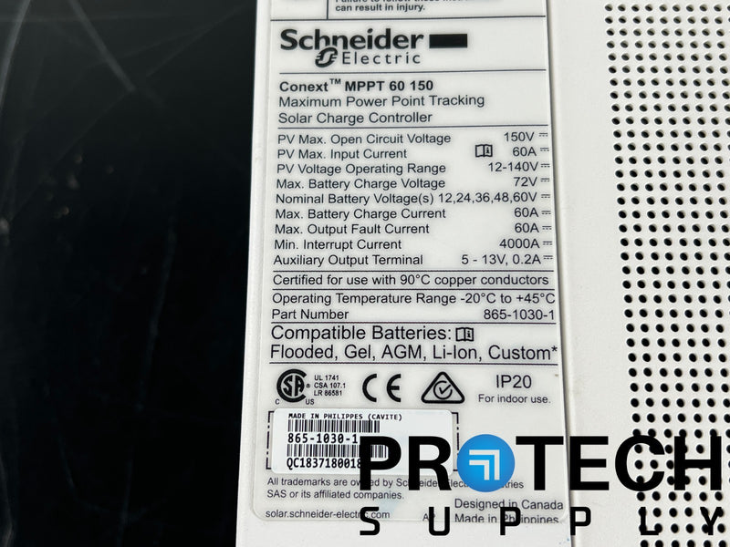 Load image into Gallery viewer, Schneider Conext MPPT 60-Amp 150V Solar Charge Controller with WARRANTY
