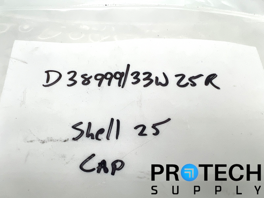 Amphenol D38999/33W25R Circular MIL Spec Tool Shell 25 with WARRANTY