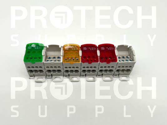 (Lot of 6) MK Electric UKK80 Unipolar Distribution Terminal Block with WARRANTY