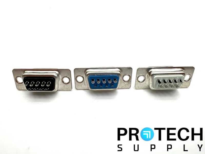 Load image into Gallery viewer, (38/Pk) Assmann A-DS 09 LL/Z 9 Position D-Sub Plug Connector with WARRANTY
