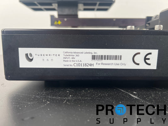 California Advanced Labeling TubeWriter 360 Labeling System with WARRANTY