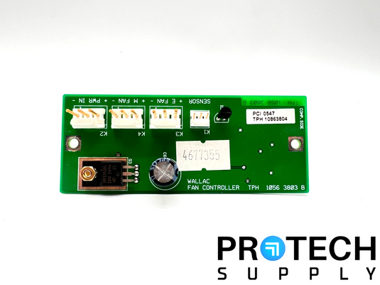 Wallac 1056 3803 Fan Controller TPH with WARRANTY