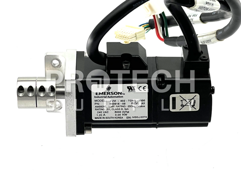 Load image into Gallery viewer, EMERSON XVM-402-TONS-D001 Servo Motor 960916-0B GUARANTEED
