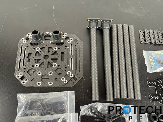 FVPKing X002IFLE4H 500-X4 500mm Carbon Fiber Center Plate Quadracopter Frame Kit