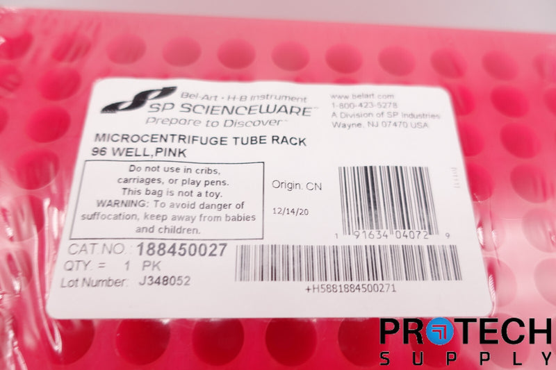 Load image into Gallery viewer, 5/Pk SP Scienceware Microcentrifuge Tube Rack 96 Well J348052 NEW
