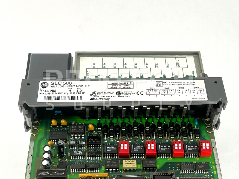 Load image into Gallery viewer, Allen-Bradley 1746-NI8 SLC 500 Analog Input Module Ser A with WARRANTY
