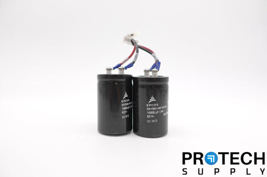Lot of 2 Epcos B41560A8159M Aluminum Electrolytic Capacitors with WARRANTY