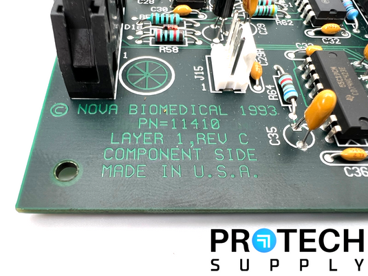 NOVA 11410 Component Side Board from Biofile 300 Analyzer w/ WARRANTY