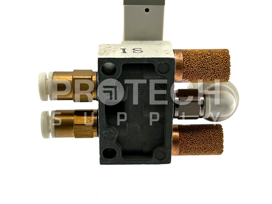 (Lot of 4) SMC SYJ3140-5MOZ Solenoid Valves 24VDC
