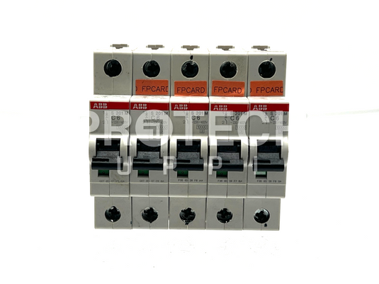 (Lot of 5) ABB 2CDS271001R0064 Circuit Breaker 6A 1-Pole 230/400V with WARRANTY