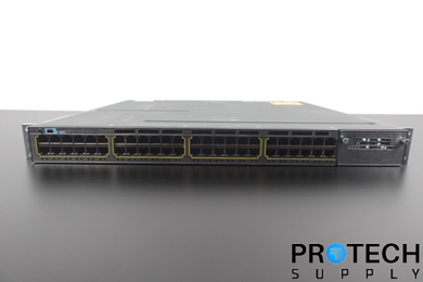Cisco WS-C3750X-48PF-S 48-Port Gigabit IP Base Switch with WARRANTY