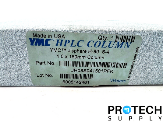 Waters HPLC Column YMC J'sphere H-80 S-4 1.0 x 150mm JH08S041501PFK NEW SEALED