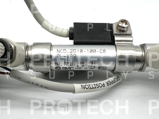 SMC NCDJ2D10-100-C8 Cylinder + D-C80 Auto Switches Assy with WARRANTY