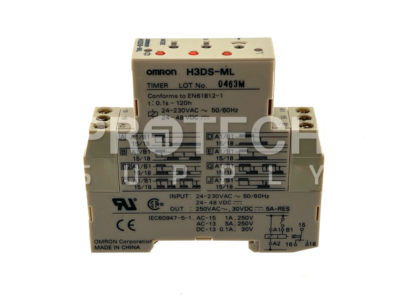Load image into Gallery viewer, Omron H3DS-ML Solid State Time Relay with WARRANTY
