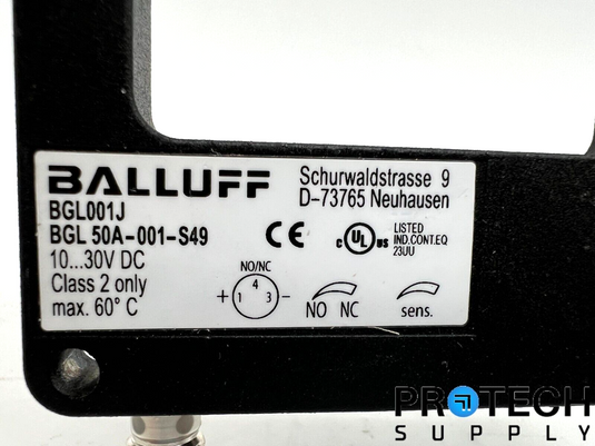 Balluff Photoelectric Forked Sensor BGL001J with WARRANTY