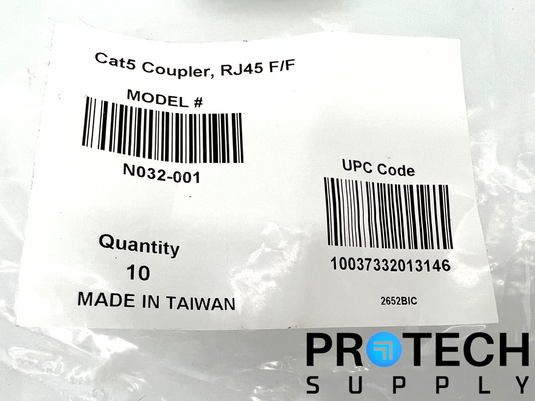 (5/Pk) Tripp Lite N032-001 Cat5e Coupler NEW with WARRANTY