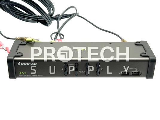 Iogear GCS1764 Miniview DVI 4 Port USB KVMP Switch with WARRANTY