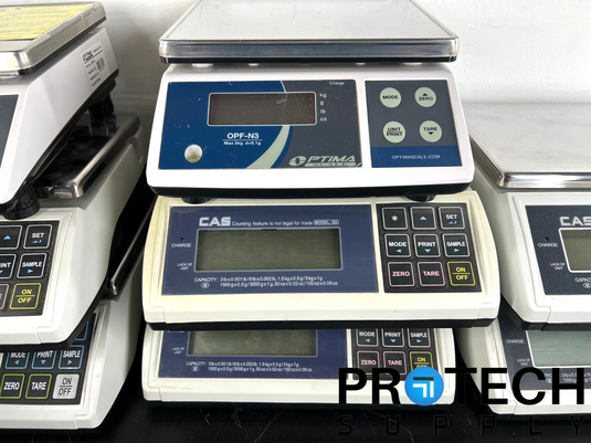 Lot of 10 CAS / Optima / Intelligent Counting Scales for PARTS / REPAIR