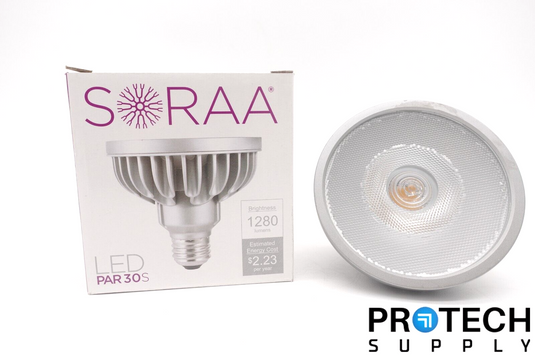 SORAA Brilliant PAR30S LED Light 3000K 1280Lm SP30S-18-25D-830-03 NEW + WARRANTY