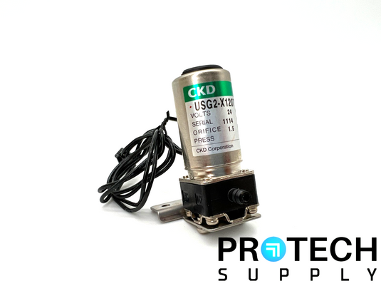 CKD USG2-X1207 Solenoid Valve 3W 24V with WARRANTY