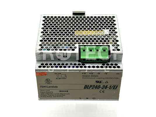 TDK-Lambda DLP240-24-1/EJ Power Supply 3.5A 50/60Hz with WARRANTY