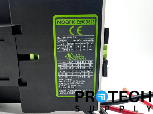 Noark Ex9CDS25 Magnetic Contactor with WARRANTY