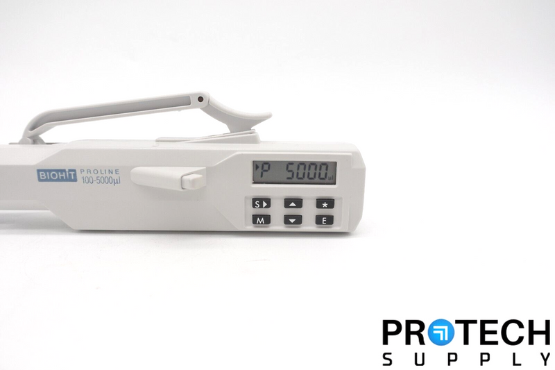 Load image into Gallery viewer, Biohit ProLine / 100 - 5000uL / Single Channel Electronic Pipette with WARRANTY
