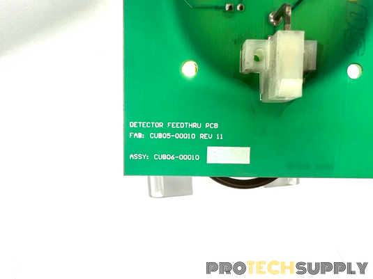 Varian CUB05-00009 Rev. 13 Detector PCB w/ Detector Feedthru Flex PCB w WARRANTY