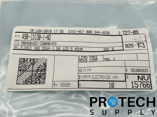 (10/Pk) Murata Electronics MBH6045C-330MB=P3 Shielded Drum Core NEW