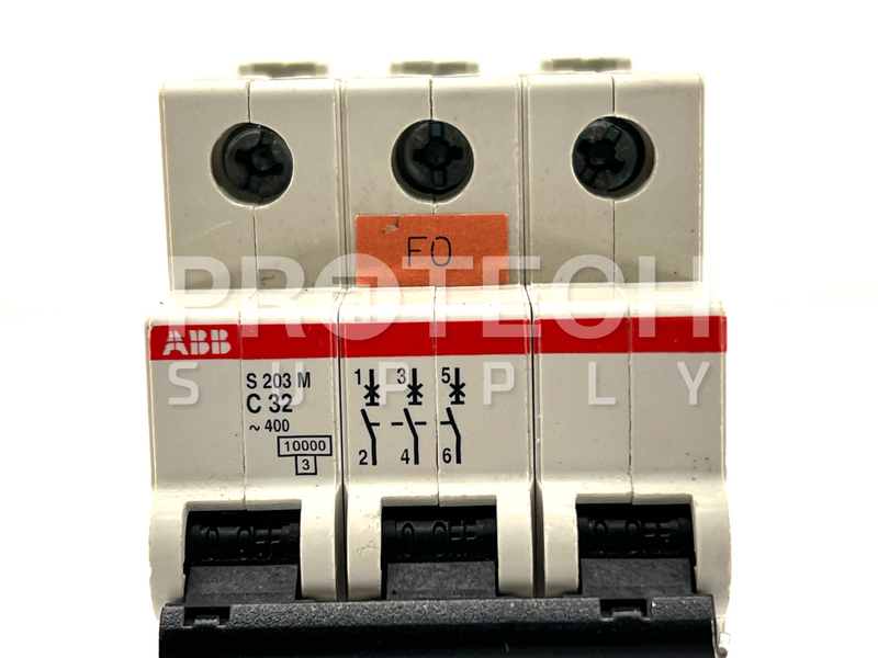 Load image into Gallery viewer, ABB 2CD5273001R0324 Circuit Breaker S203M-C32 3-Pole 10kA 32A with WARRANTY
