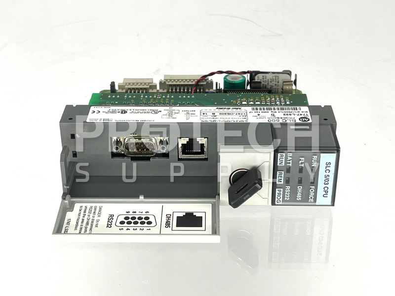Load image into Gallery viewer, Allen-Bradley 1747-L532 SLC500 Processor Unit Ser D with WARRANTY
