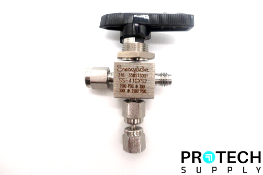 Swagelok SS-41GXS2 3-Way Ball Valve 1/8