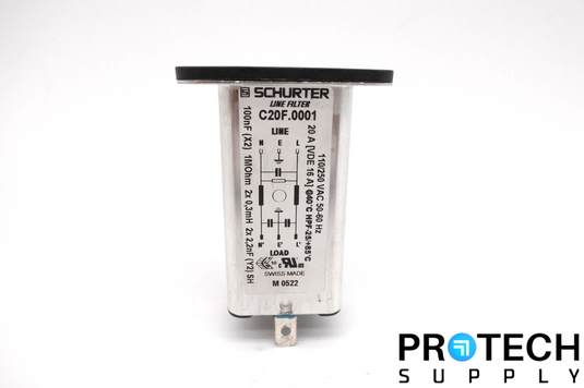 Schurter C20F.0001 Power Entry Connector Receptacle with WARRANTY