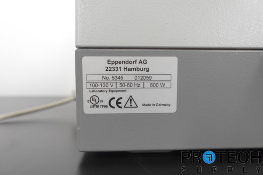 Eppendorf 5345 Mastercycler EP Gradient S (Password Locked) + 5340
