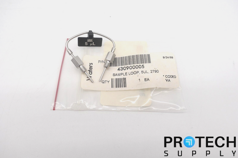 Load image into Gallery viewer, Rheodyne / Waters 5µL SS Sample Loop 30° 7755-020 430900005 NEW with WARRANTY
