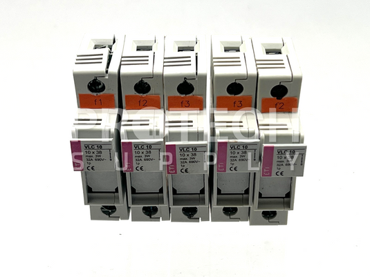 (Lot of 5) ETI Systems VLC10 Fuse Holder with WARRANTY