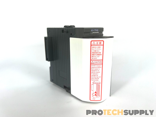 Keyence KV-TP40  4-Channel Temperature Analog Input Unit NEW with WARRANTY