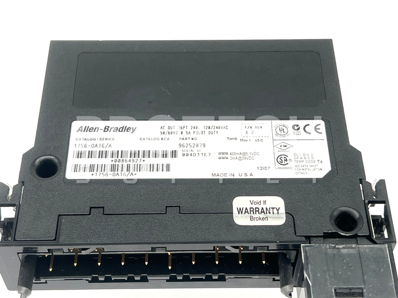 Load image into Gallery viewer, Allen Bradley 1756-0A16/A Pilot Duty Output Module F/W Rev 3.2 with WARRANTY
