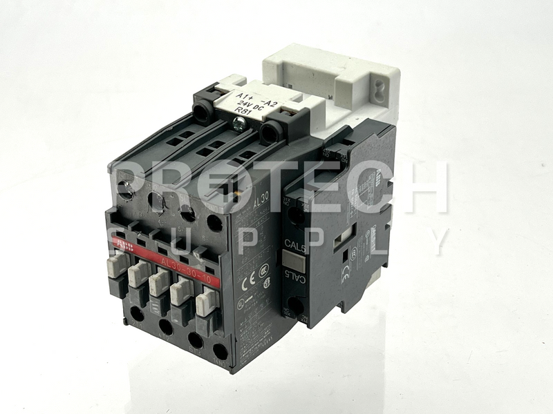 Load image into Gallery viewer, ABB AL30-30-10 DC Contactor + Auxiliary Contact CAL5-11 Assy with WARRANTY
